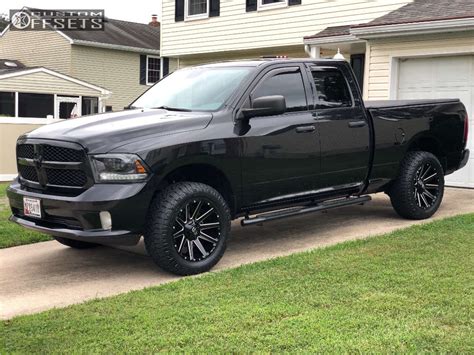 2015 Ram 1500 With 20x9 1 Fuel Contra And 27560r20 Nitto Ridge