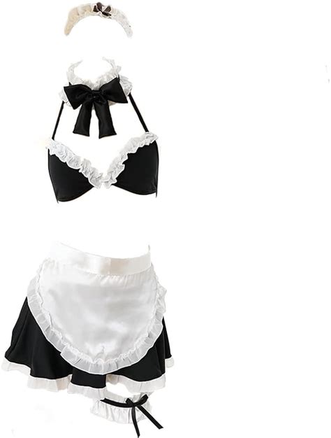 jasmygirls sexy maid lingerie for women french maid costume anime cosplay outfit