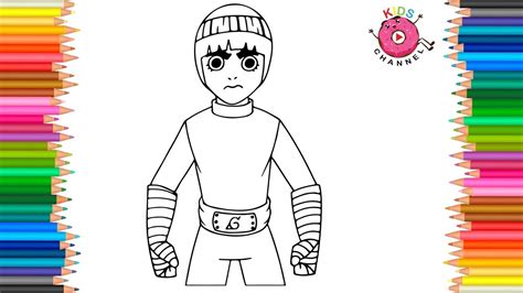 Signup to get the inside scoop from our monthly newsletters. How to Draw Rock Lee | Naruto Coloring Page | Coloring ...