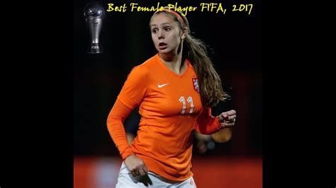 Lieke Martens Fifa 2017 Best Female Player Youtube