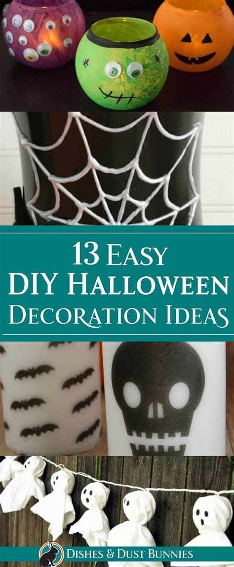 13 Easy Diy Halloween Decoration Ideas