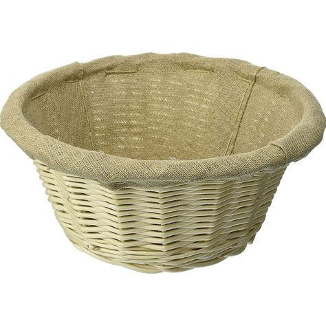 More statistics, scores, and history for the greek basket league. Matfer Bourgeat Wicker Lined Proofing / Bread Basket ...