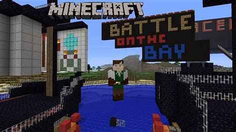Minecraft Xbox Pvp Battle On The Bay Youtube