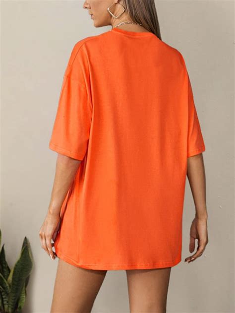 T Shirt Drop Shoulder Oversized Cotton Nileton