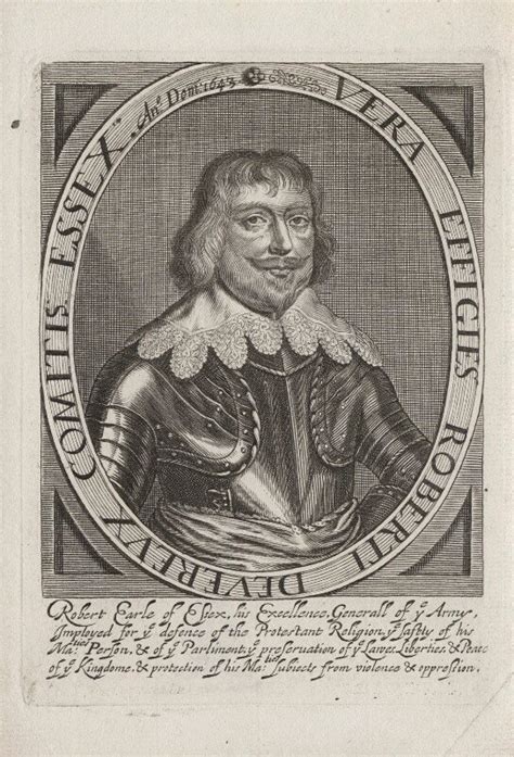 Npg D1308 Robert Devereux 3rd Earl Of Essex Portrait National