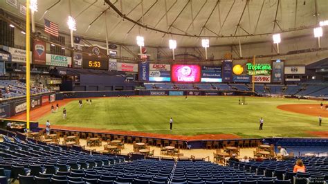 Tropicana Field Section 131 Tampa Bay Rays