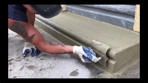 Beginners Learn to repair One concrete step in 5 min 4k video