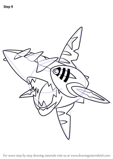 Pokemon Coloring Pages Sharpedo Popular Ideas