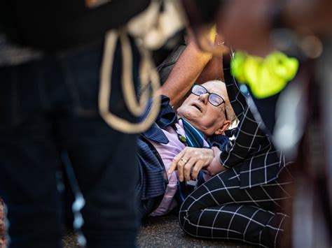 Religious Campaigner Fred Nile Collapses During Protest Au