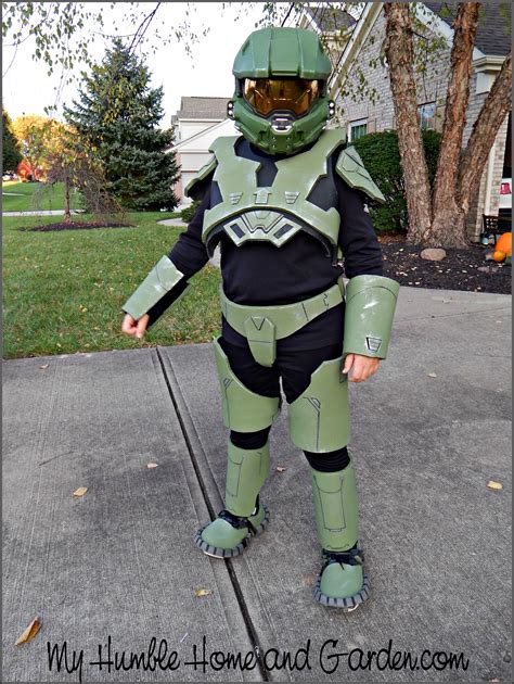 How To Make A Halo Master Chief Costume Part 3 My Humble Home And