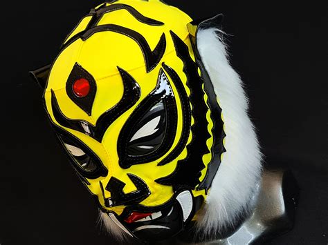 Real Pro Tiger Mask Wrestling Mask Luchador Costume Wrestler