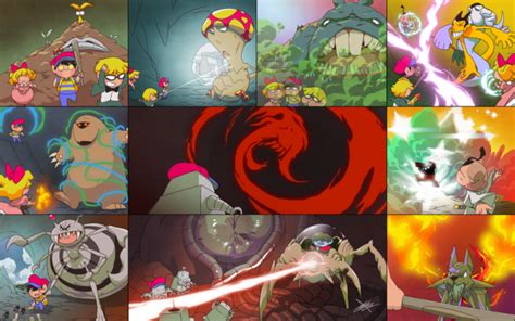 A Gallery Of The Baddest Bosses Of Earthbound