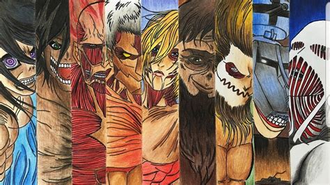 All 9 Types Of Titans Ranked Weakest To Strongest Attack On Titan