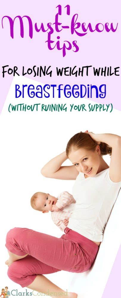 How To Lose Weight While Breastfeeding Without Losing Your Supply