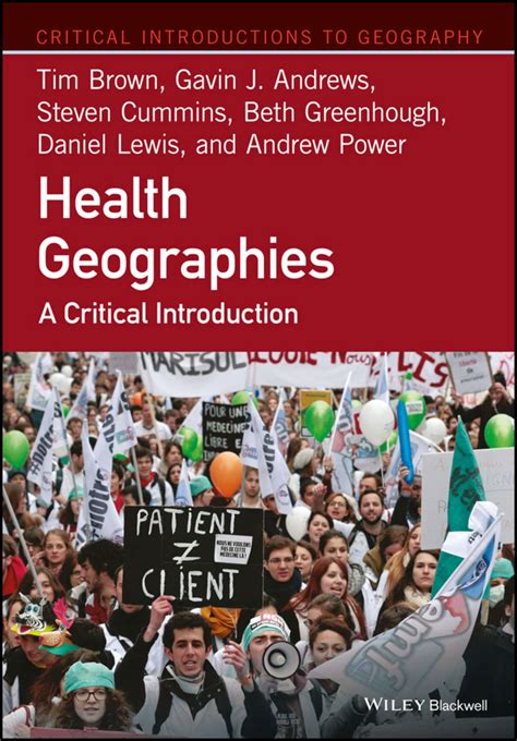 Daniel Lewis Health Geographies A Critical Introduction Read