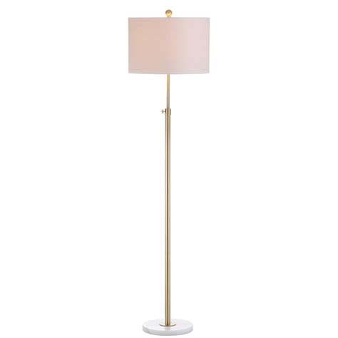 We did not find results for: JONATHAN Y June 65 in. Metal/Marble Adjustable Brass Gold/White Floor Lamp-JYL3022A - The Home Depot
