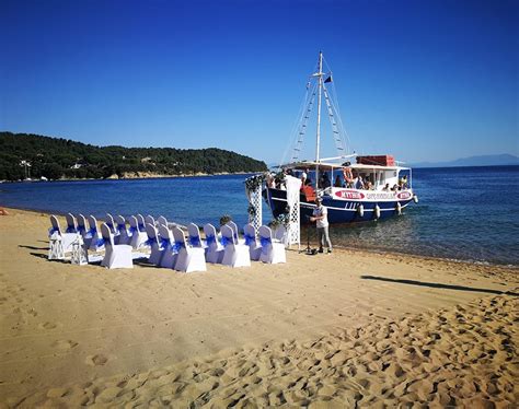 Weddings At Skiathos Beach And Olive Thea Taverna In Skiathos