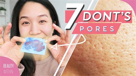 Skincare Mistakes That Are Making Your Pores Look Larger Ft Wishtrend Tv Youtube