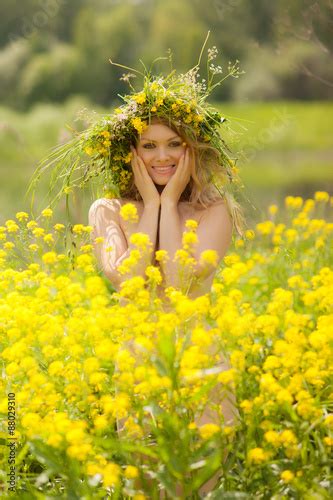 Naked Girl In The Grass Stock Photo And Royalty Free Images On Fotolia Com Pic