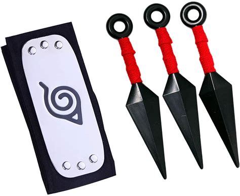 Which Is The Best Naruto Leaf Village Ninja Weapons Cosplay 9 Pices