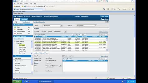 Bmc Remedy Ticketing System Live Example Of Ticketing Tool For System Administrators