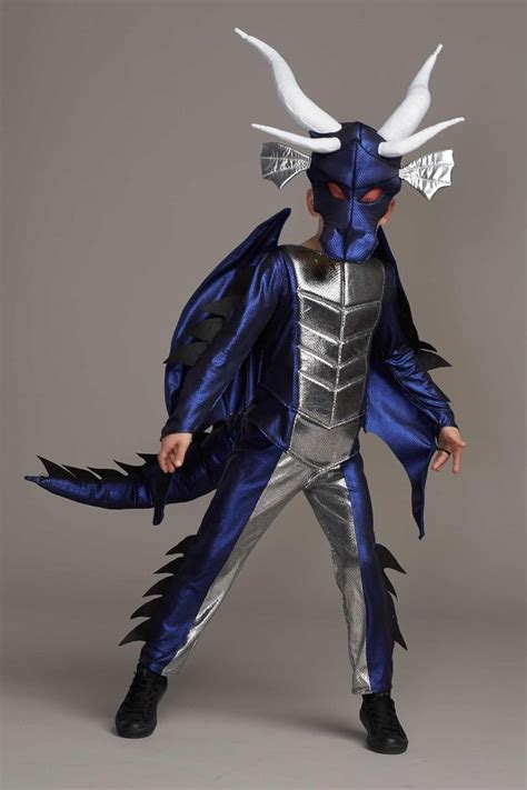 Blue Dragon Costume For Boys Boy Costumes Dragon Costume Kids