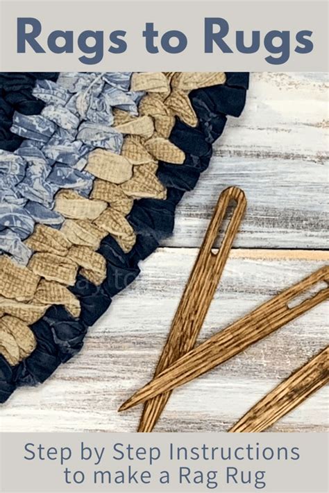 Step By Step Instructions To Make Your Own Rag Rugs — Day To Day