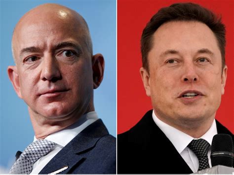 Space Wars Jeff Bezos And Elon Musk Are Mocking Each Others Visions