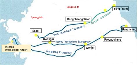 Seoul To Pyeongchang Recommanded Pyeongchang Course Visit Seoul