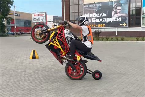 Motorcycle wheelie trainer, spyder, wheelie machine wheelie cage. Wheelie Machine LITE / Motorcycle Wheelie Trainer by ...