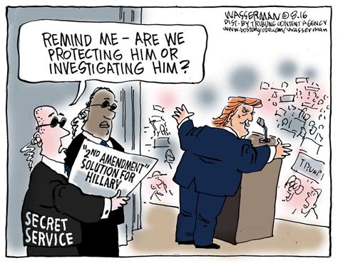 Want to be heard cartoon, satire, misogyny cartoon, marriage cartoon. Editorial cartoon: Secret Service's Trump conundrum - The ...