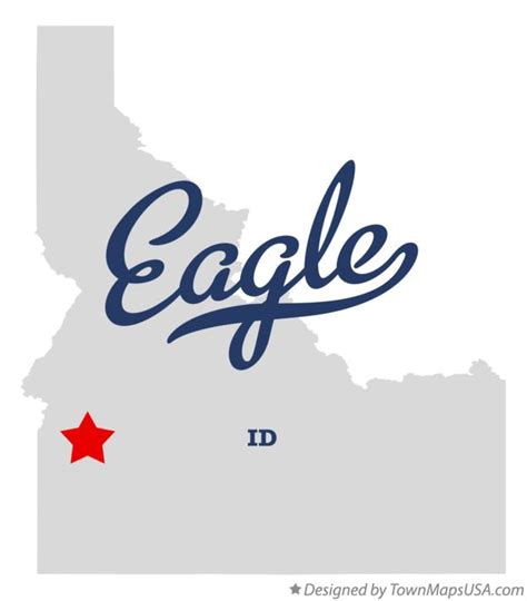 Map Of Eagle Id Idaho