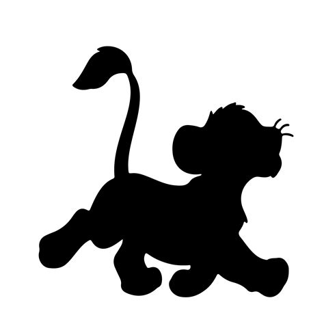 Lion King Svg Lion King Silhouette Disney Svg Simba Svg Inspire
