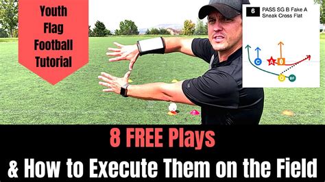 Youth Flag Football Tutorial 8 Free Plays And How To Execute Them