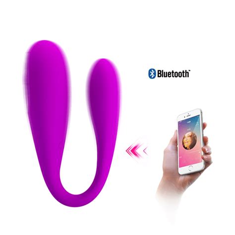 Adult Toys Bluetooth App Control 12 Speeds Vibrating Clitoris G Spot Vagina Strapon Massager