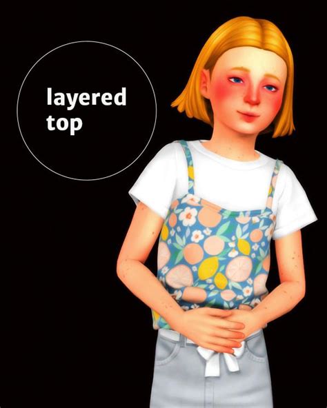 Layered Top For Kids By Nitropanic In Mothz Patterns Pattern
