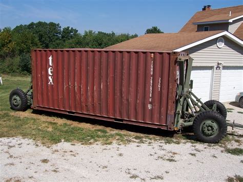 M1022 Military Container Dolly 20 Foot Storage Shipping Containers