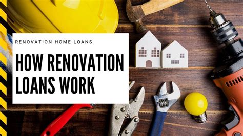 Renovation Home Loans How Renovation Loans Work Youtube