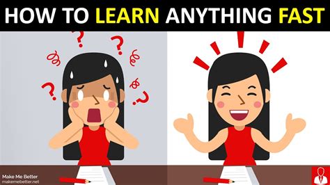 How To Learn Anything Super Fast 11 Tricks To Speed Up Learning Youtube