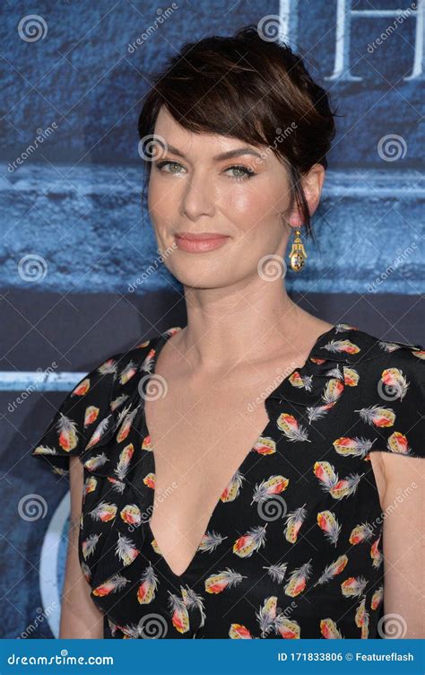 Lena Headey Foto Editorial Imagen De Celebridad Hollywood 171833806