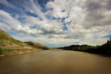 The Red Deer River Running Photograph By Todd Korol Pixels