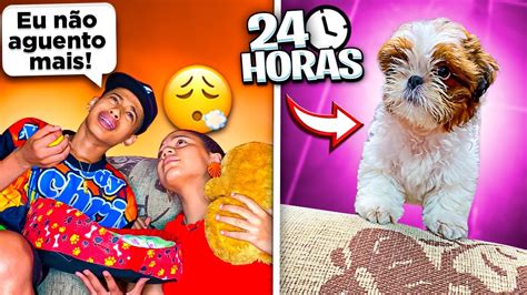 24 Horas Cuidando Da Cachorrinha Guilherme Lima Youtube
