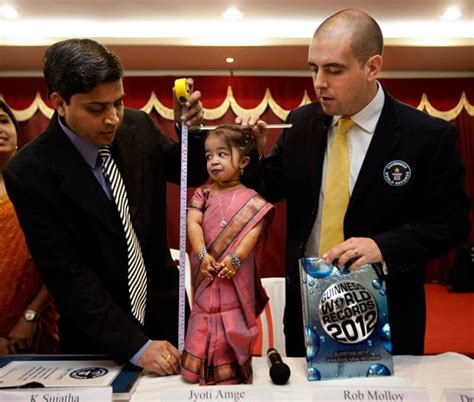 The World S Shortest Woman Jyoti Amge Years Old And Two Feet Tall