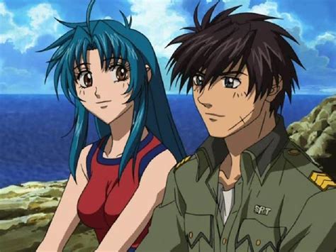 Full Metal Panic Chidori X Sousuke Not Much Of An Anime Person But I