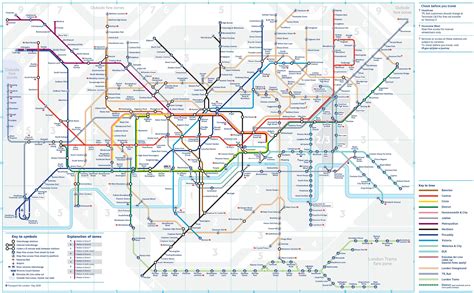 Londense Metro Kaart Subway Kaart Van Londen Engeland