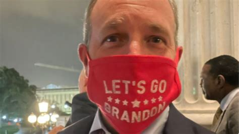 Gop Rep Duncan Enrages Democrat By Wearing Lets Go Brandon Mask On