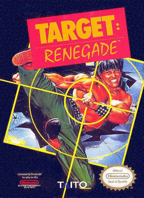 Target Renegade Complete Nintendo Nes Game For Sale Dkoldies