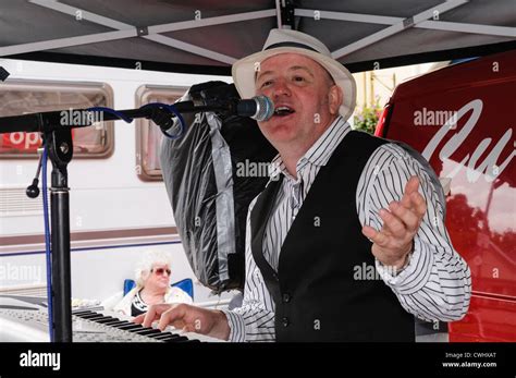 Irish Country Singer Curtis Magee Singing At The Ould Lammas Fair In