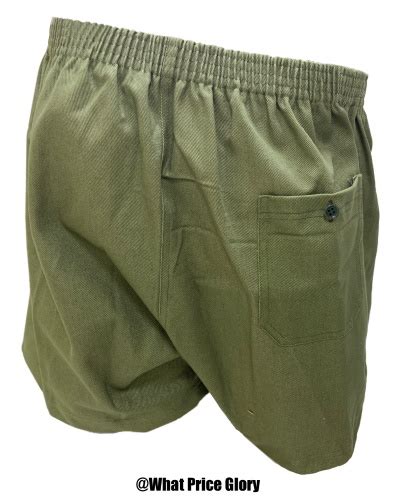 What Price Glory Rhodesian Olive Drab Bush Shorts
