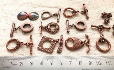 Copper Findings Mixed Lot Copper Jewelry Findings Copper